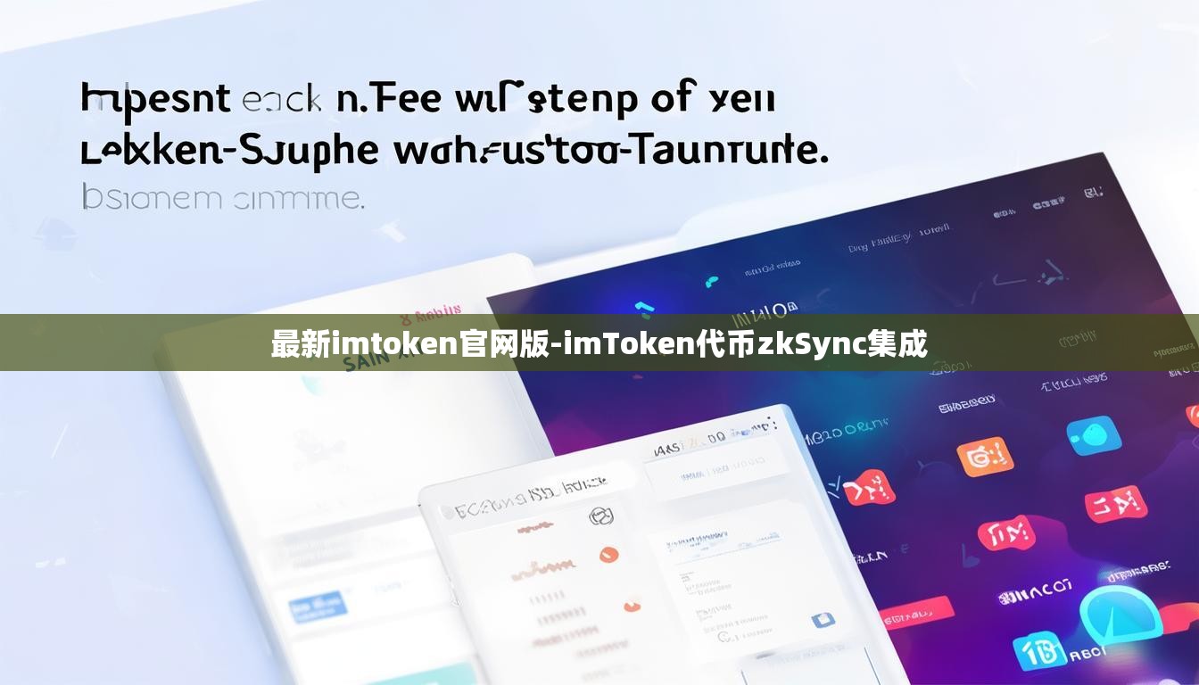 最新imtoken官网版-imToken代币zkSync集成