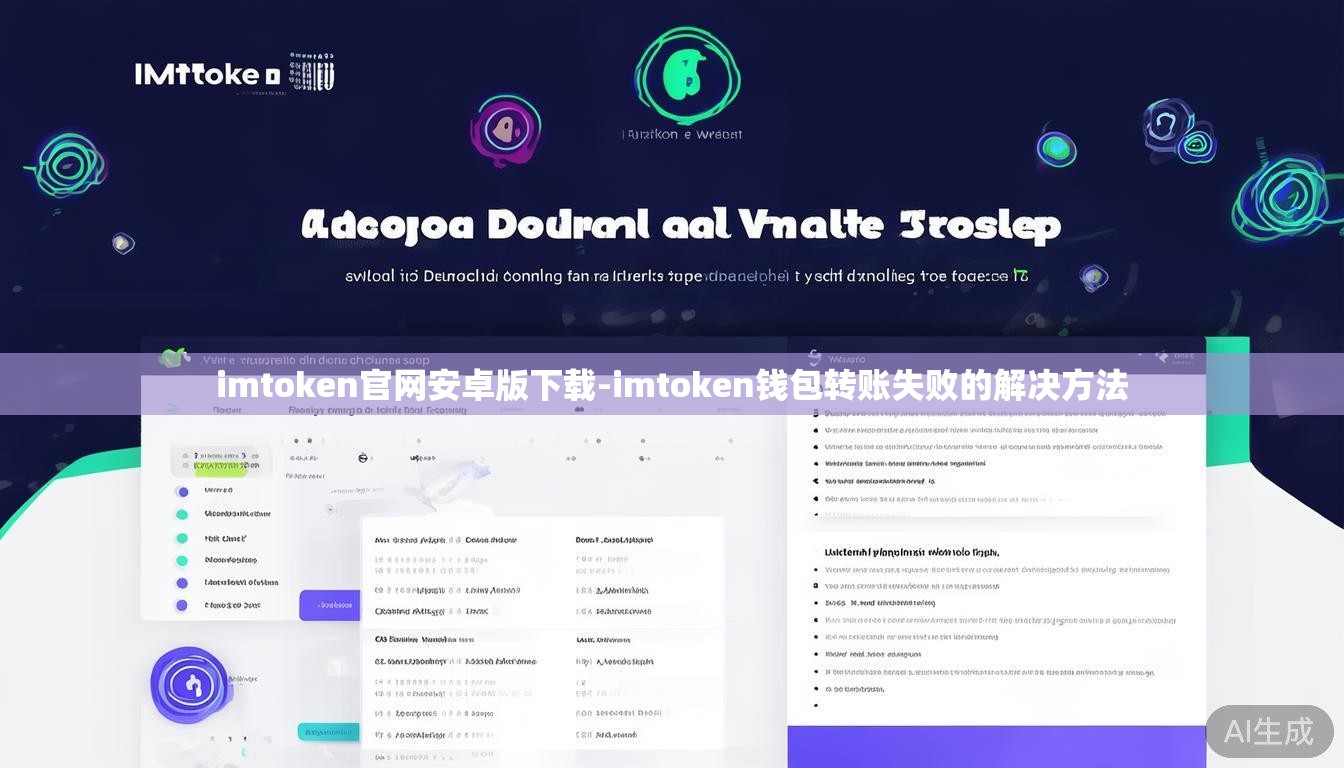 imtoken官网安卓版下载-imtoken钱包转账失败的解决方法