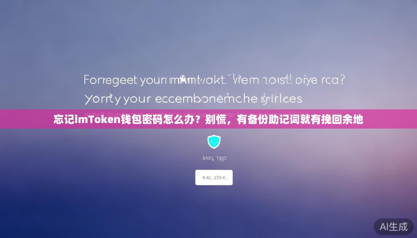 忘记imToken钱包密码怎么办？别慌，有备份助记词就有挽回余地