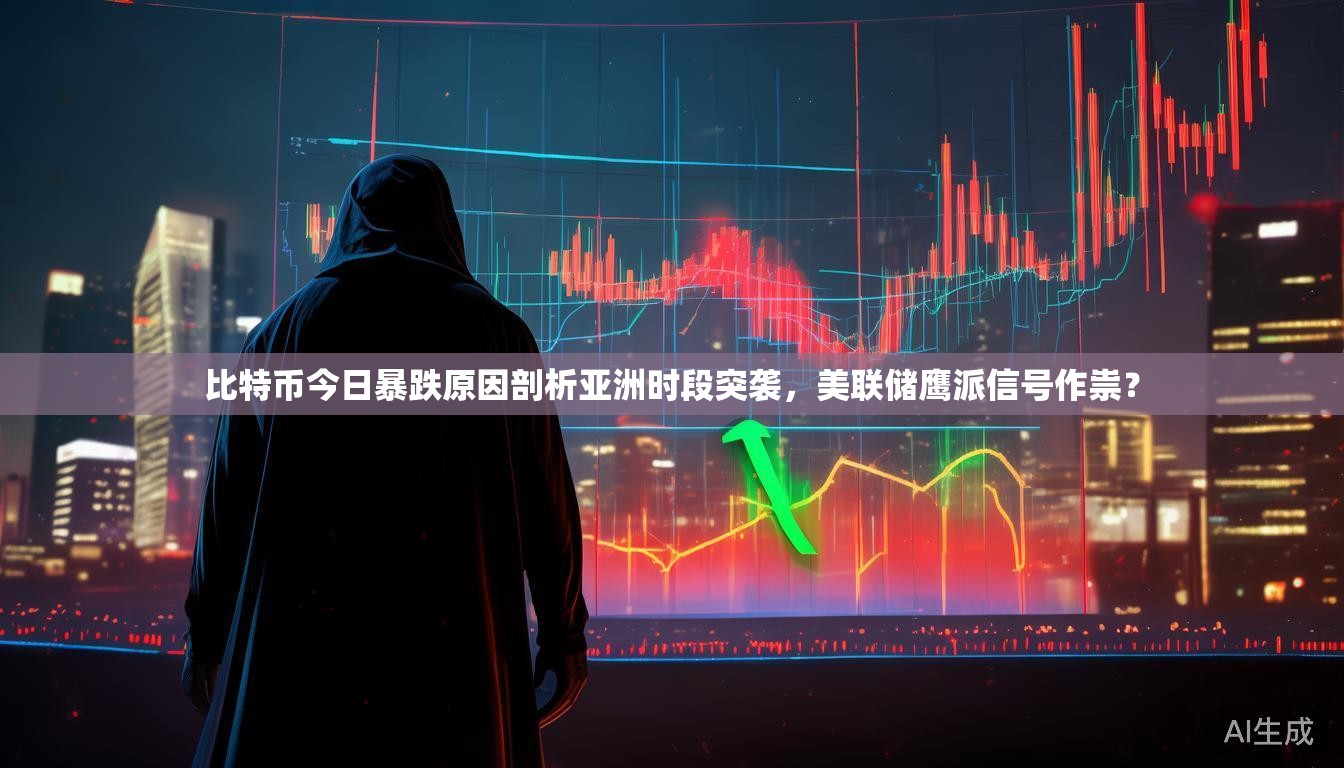 比特币今日暴跌原因剖析亚洲时段突袭，美联储鹰派信号作祟？