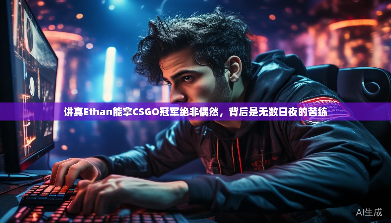 讲真Ethan能拿CSGO冠军绝非偶然，背后是无数日夜的苦练