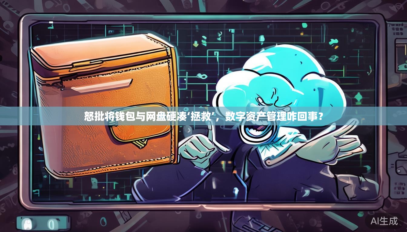 怒批将钱包与网盘硬凑‘拯救’,数字资产管理咋回事? 怒批将钱包与网盘硬凑‘拯救’,数字资产管理咋回事?