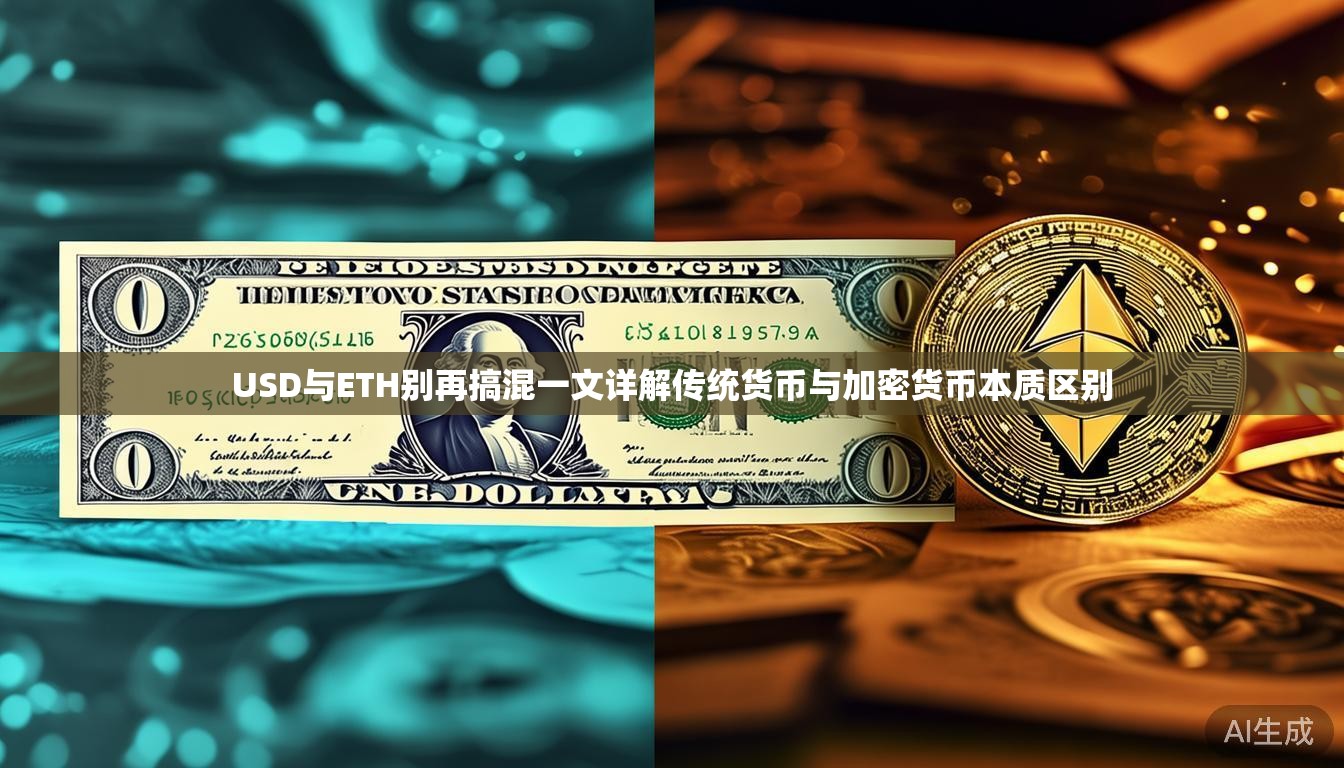 USD与ETH别再搞混一文详解传统货币与加密货币本质区别 USD与ETH别再搞混一文详解传统货币与加密货币本质区别