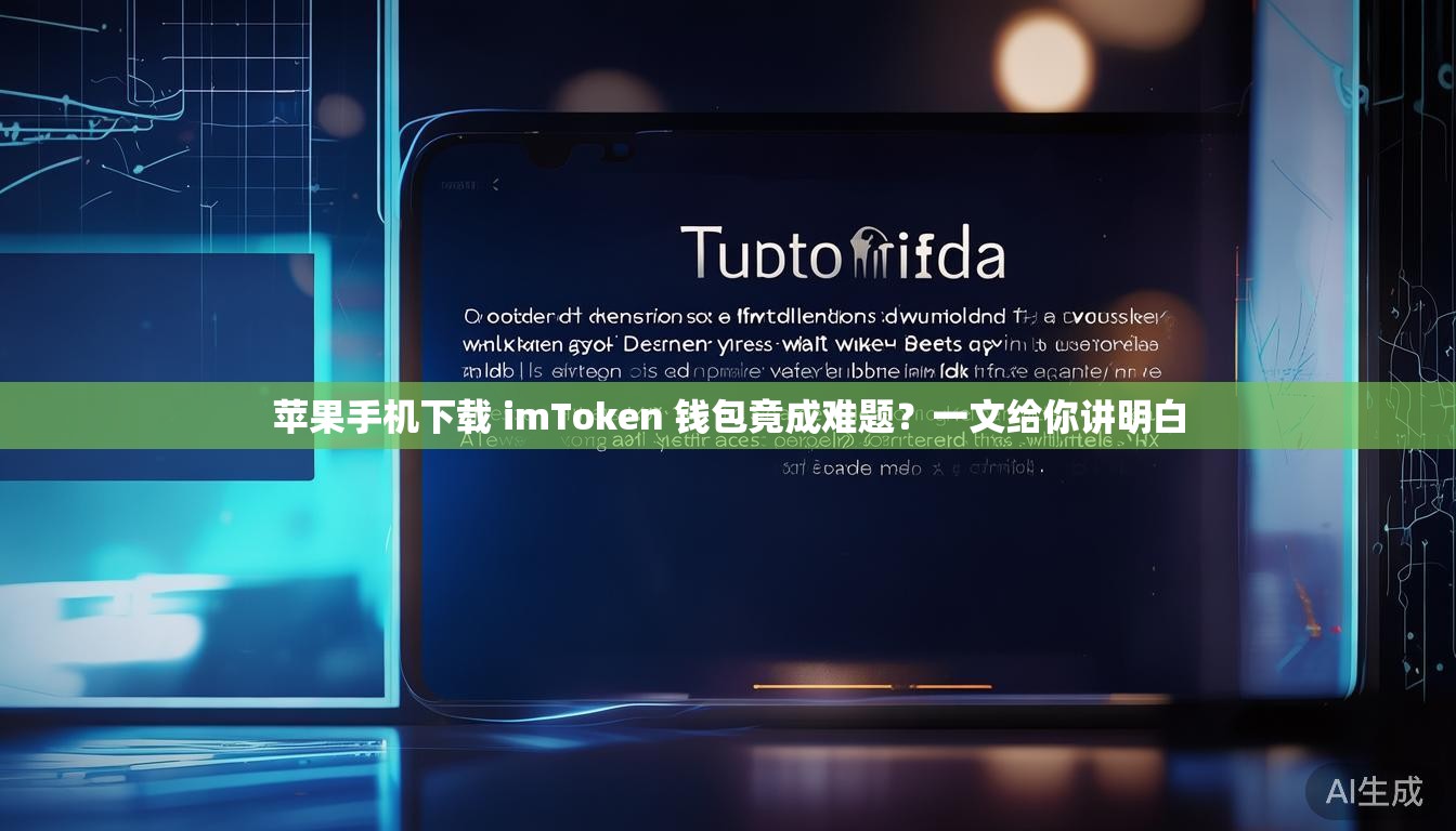 苹果手机下载 imToken 钱包竟成难题?一文给你讲明白 苹果手机下载 imToken 钱包竟成难题?一文给你讲明白