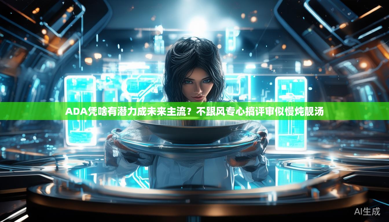 ADA凭啥有潜力成未来主流?不跟风专心搞评审似慢炖靓汤 ADA凭啥有潜力成未来主流?不跟风专心搞评审似慢炖靓汤