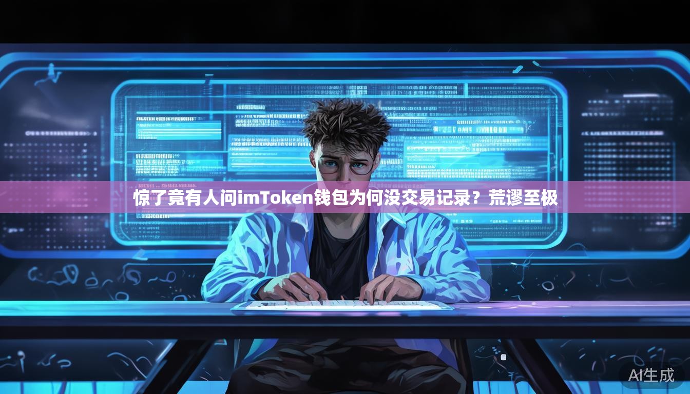 惊了竟有人问imToken钱包为何没交易记录?荒谬至极 惊了竟有人问imToken钱包为何没交易记录?荒谬至极