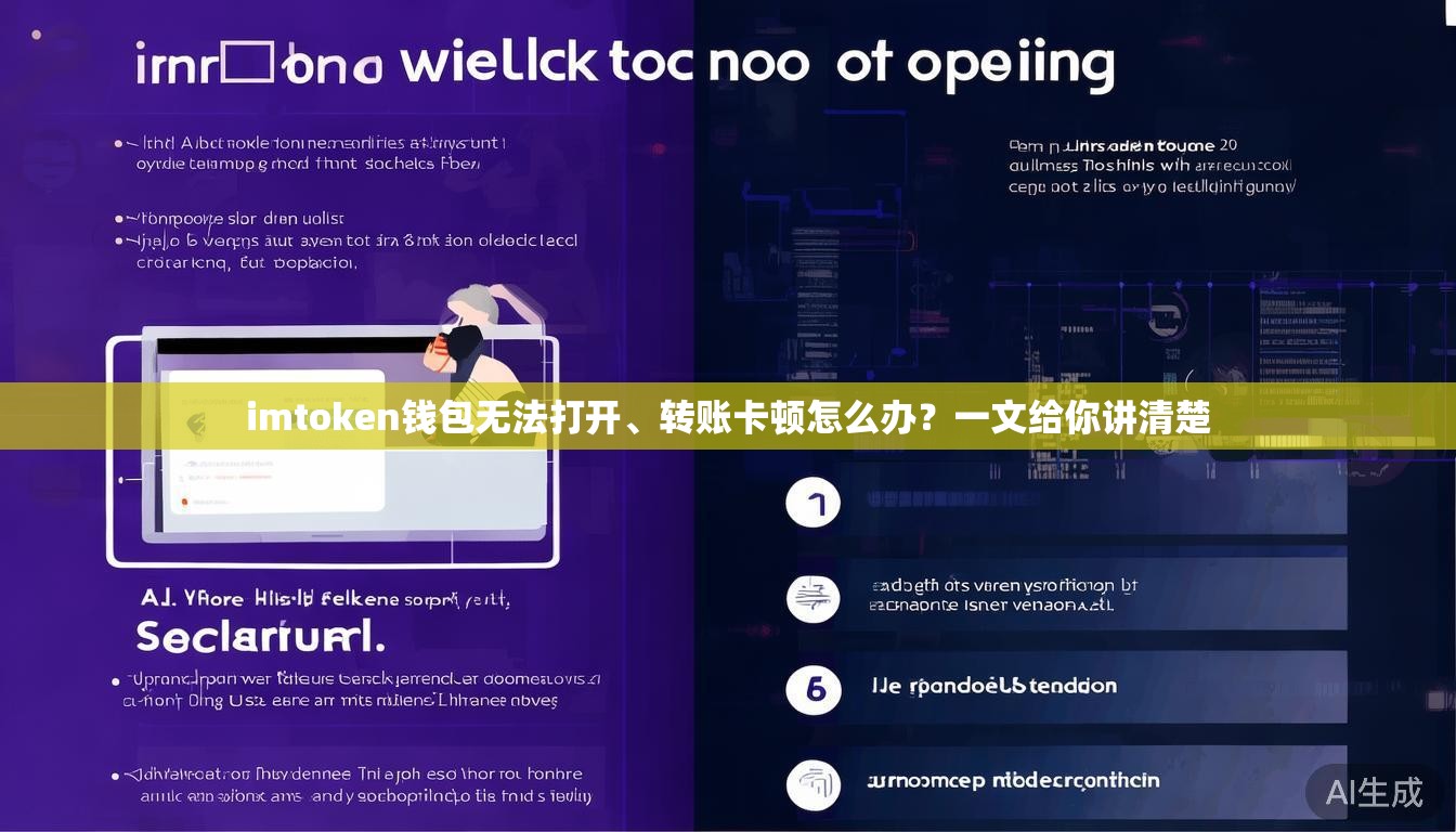 imtoken钱包无法打开、转账卡顿怎么办?一文给你讲清楚 imtoken钱包无法打开、转账卡顿怎么办?一文给你讲清楚