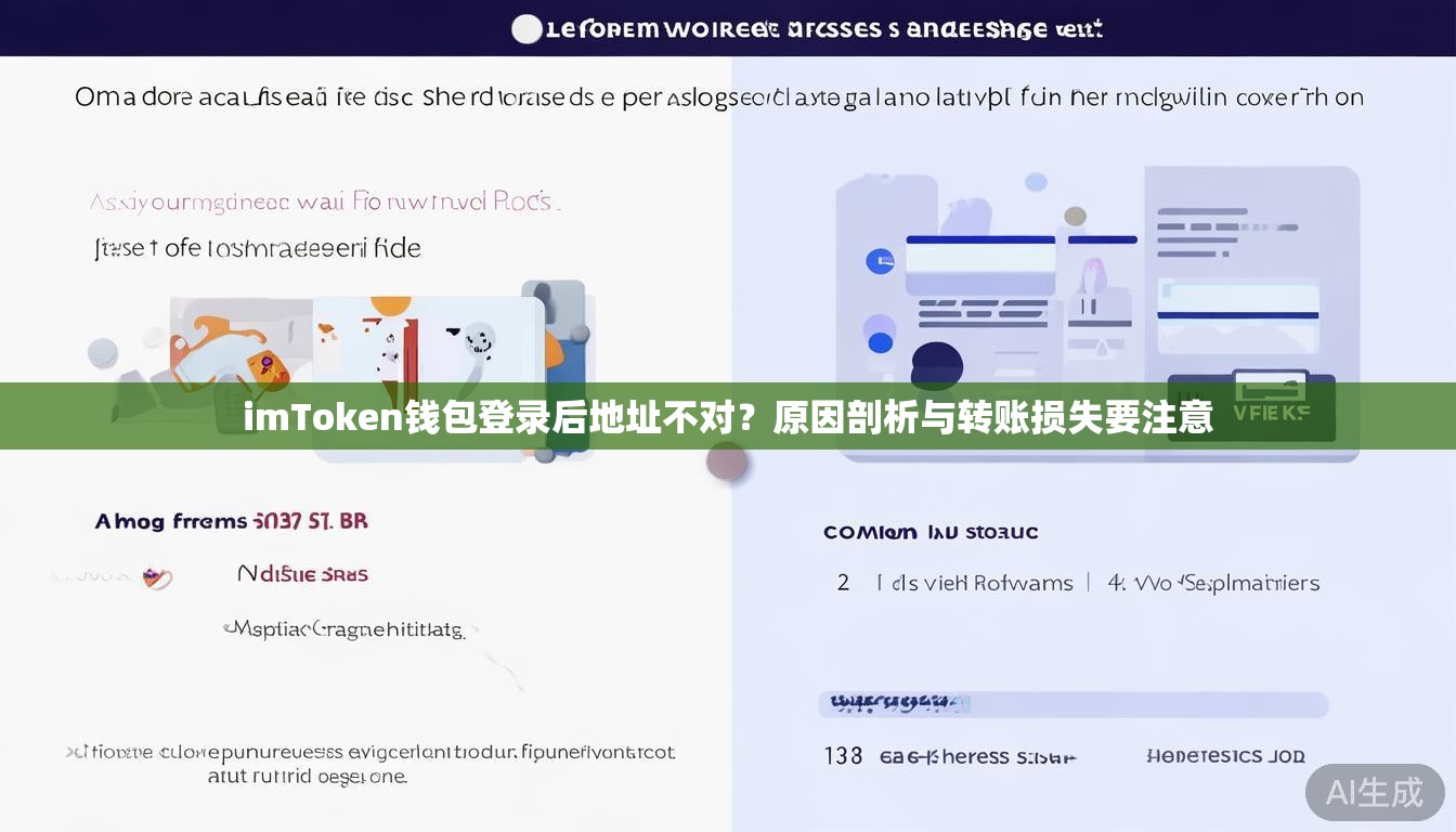 imToken钱包登录后地址不对？原因剖析与转账损失要注意