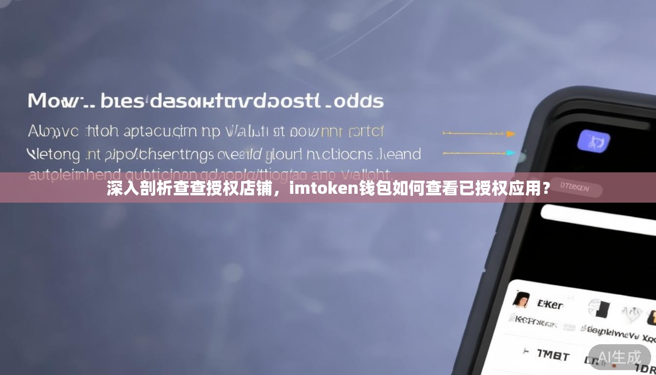 深入剖析查查授权店铺,imtoken钱包如何查看已授权应用? 深入剖析查查授权店铺,imtoken钱包如何查看已授权应用?