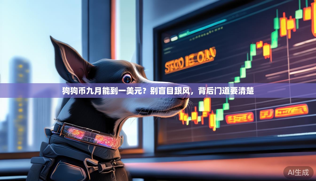 狗狗币九月能到一美元?别盲目跟风,背后门道要清楚 狗狗币九月能到一美元?别盲目跟风,背后门道要清楚