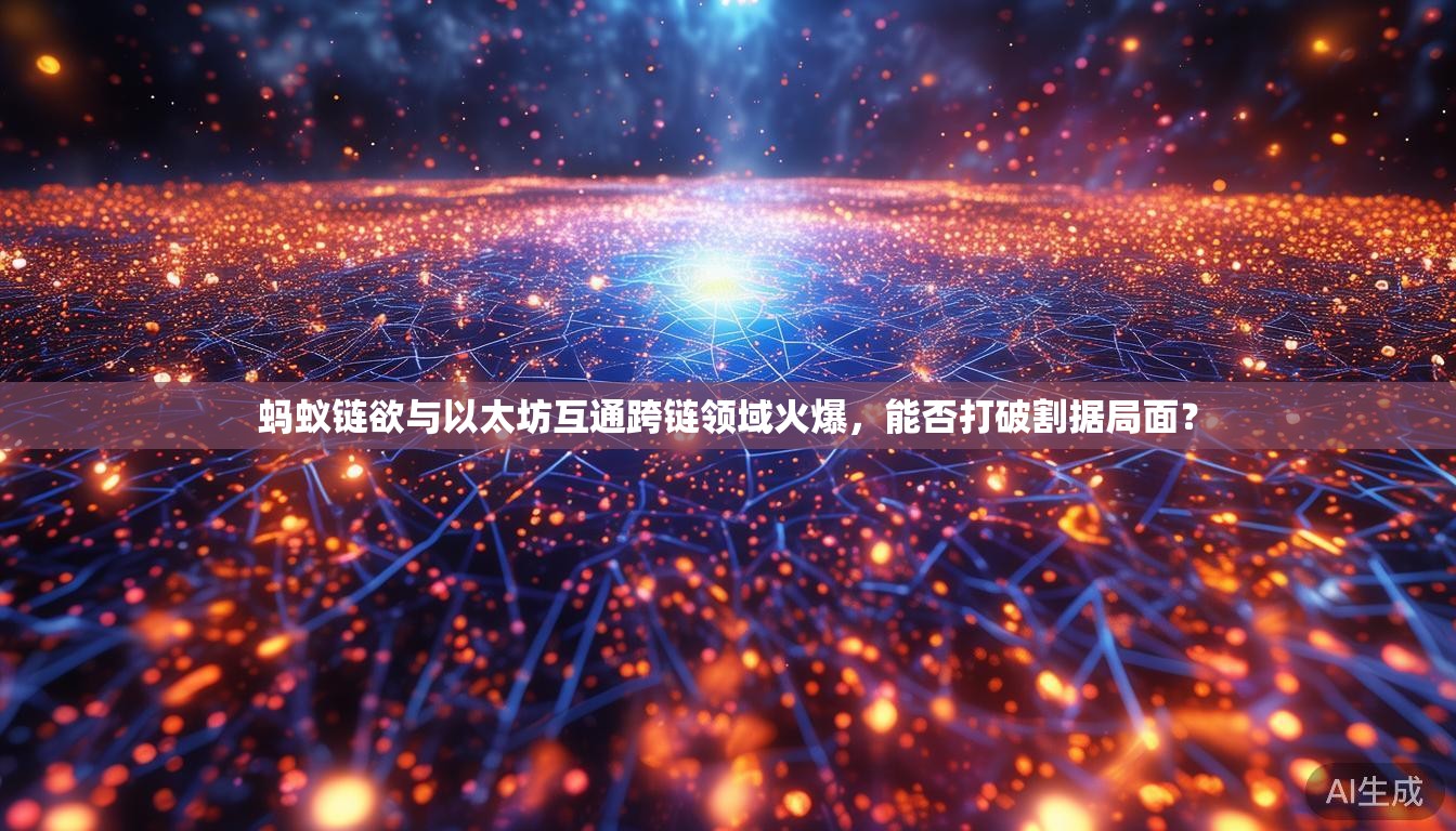 蚂蚁链欲与以太坊互通跨链领域火爆，能否打破割据局面？