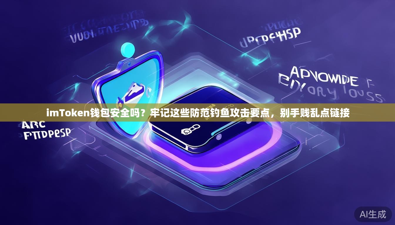 imToken钱包安全吗？牢记这些防范钓鱼攻击要点，别手贱乱点链接