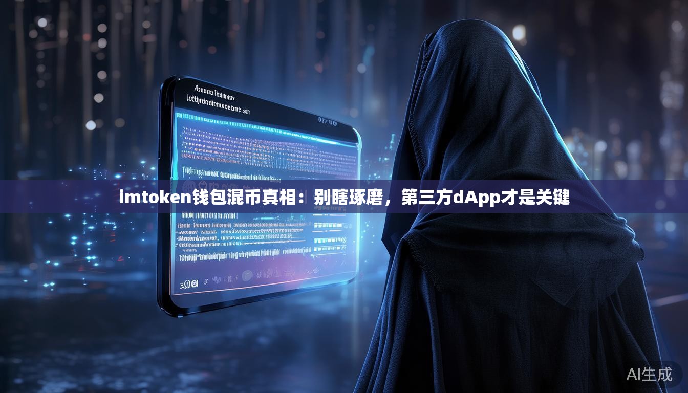 imtoken钱包混币真相：别瞎琢磨，第三方dApp才是关键