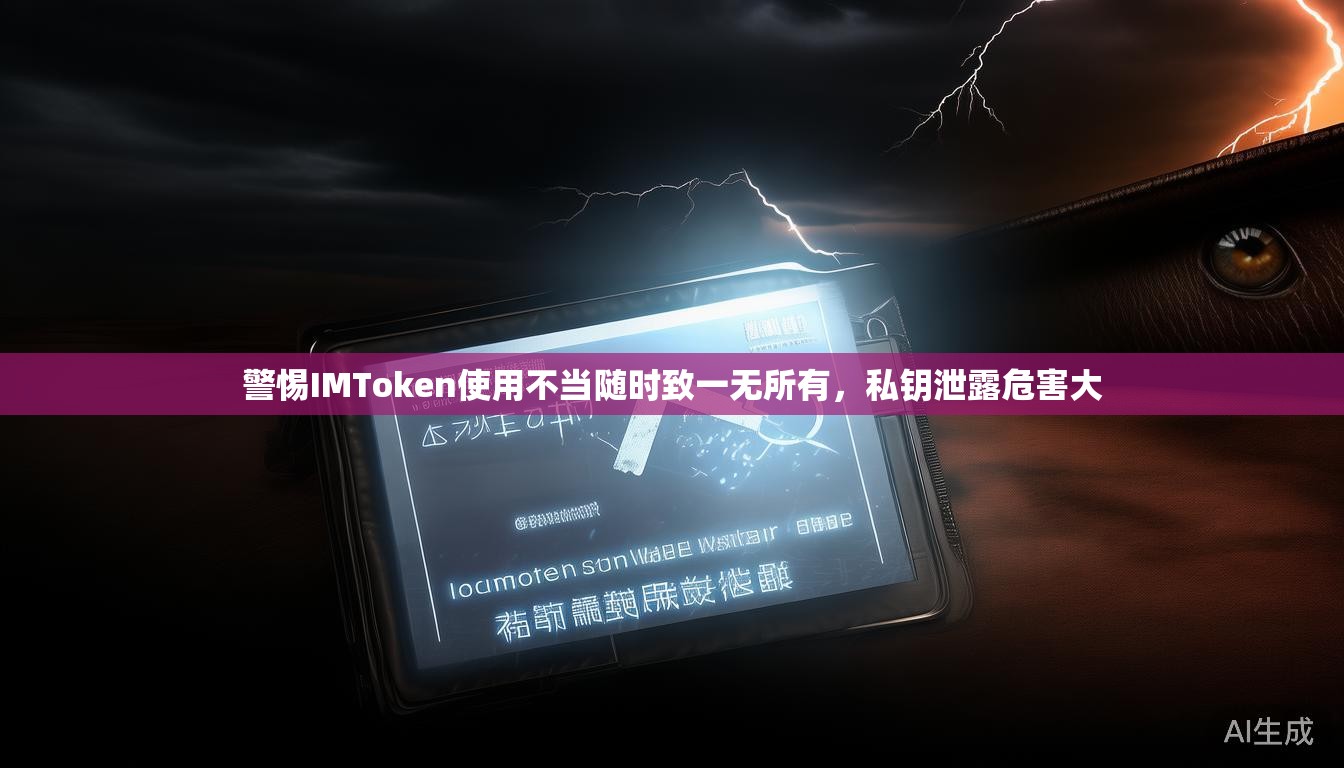 警惕IMToken使用不当随时致一无所有，私钥泄露危害大