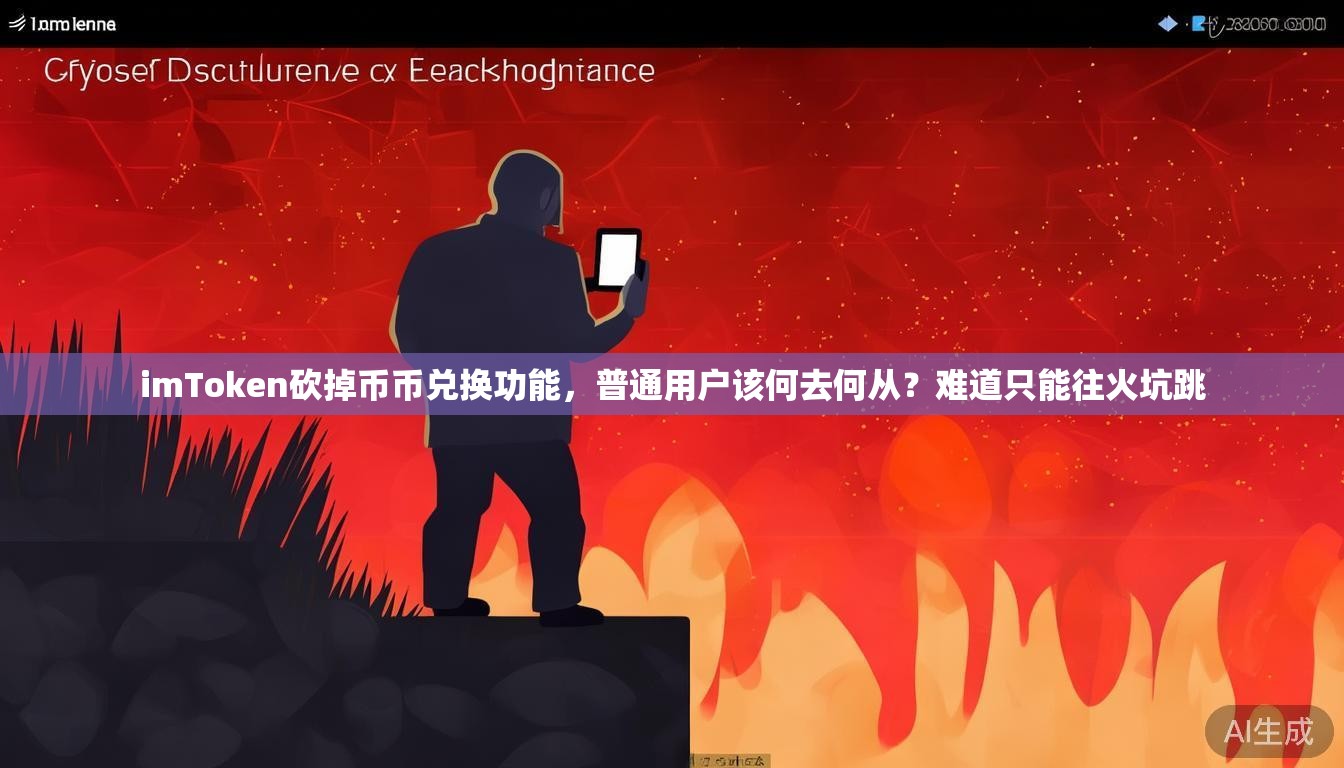 imToken砍掉币币兑换功能，普通用户该何去何从？难道只能往火坑跳