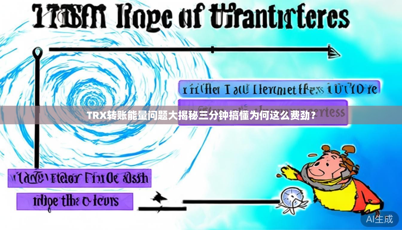 TRX转账能量问题大揭秘三分钟搞懂为何这么费劲？