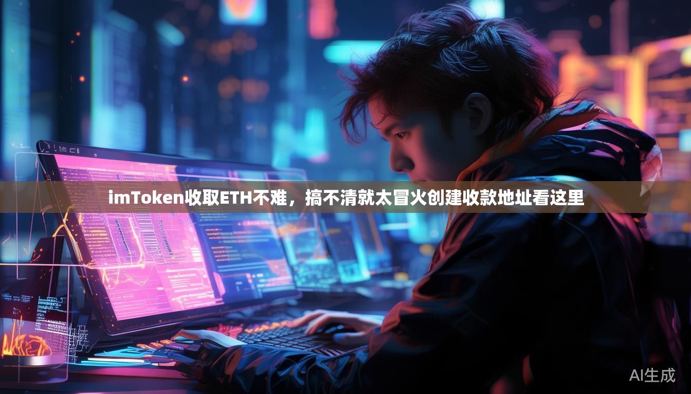 imToken收取ETH不难，搞不清就太冒火创建收款地址看这里