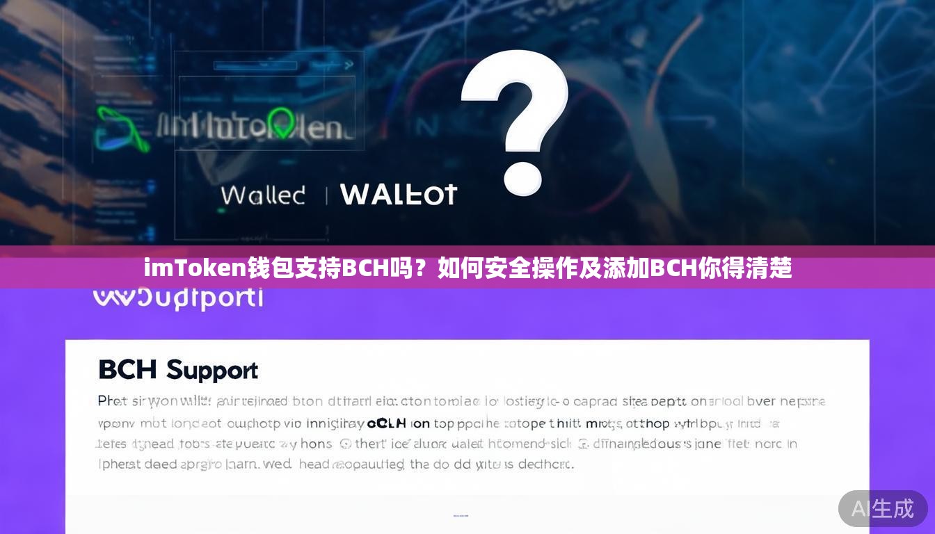 imToken钱包支持BCH吗？如何安全操作及添加BCH你得清楚