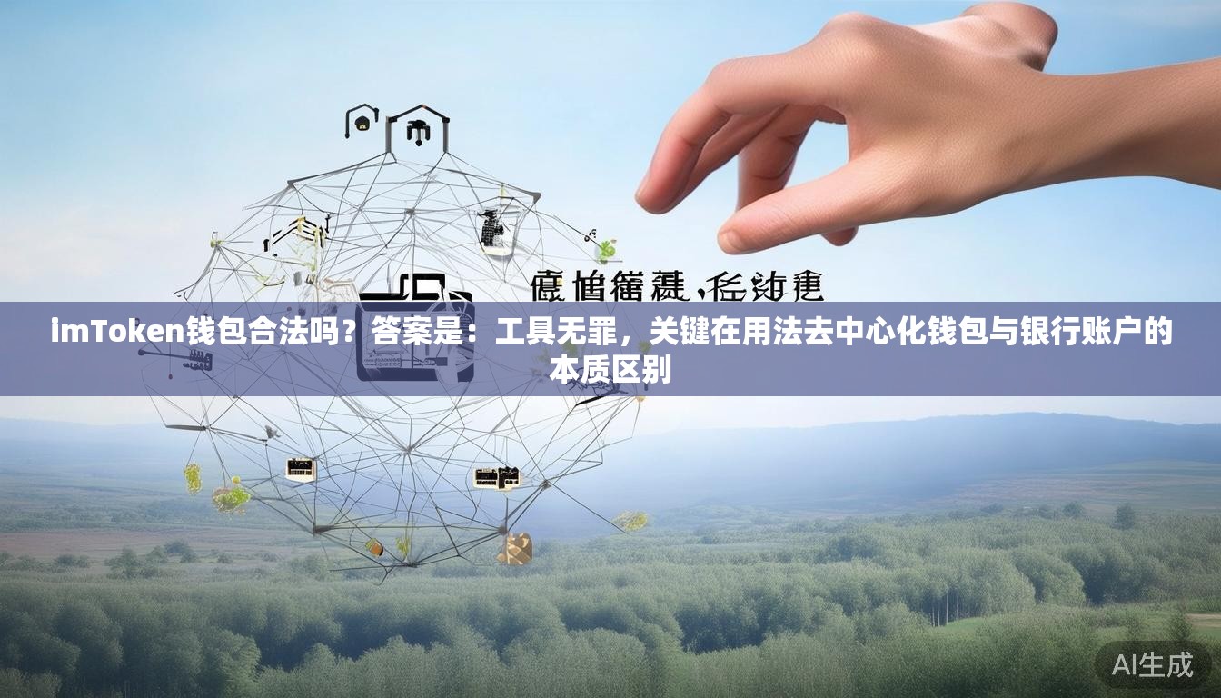 imToken钱包合法吗？答案是：工具无罪，关键在用法去中心化钱包与银行账户的本质区别