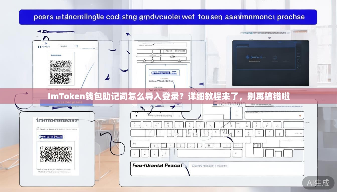 ImToken钱包助记词怎么导入登录？详细教程来了，别再搞错啦