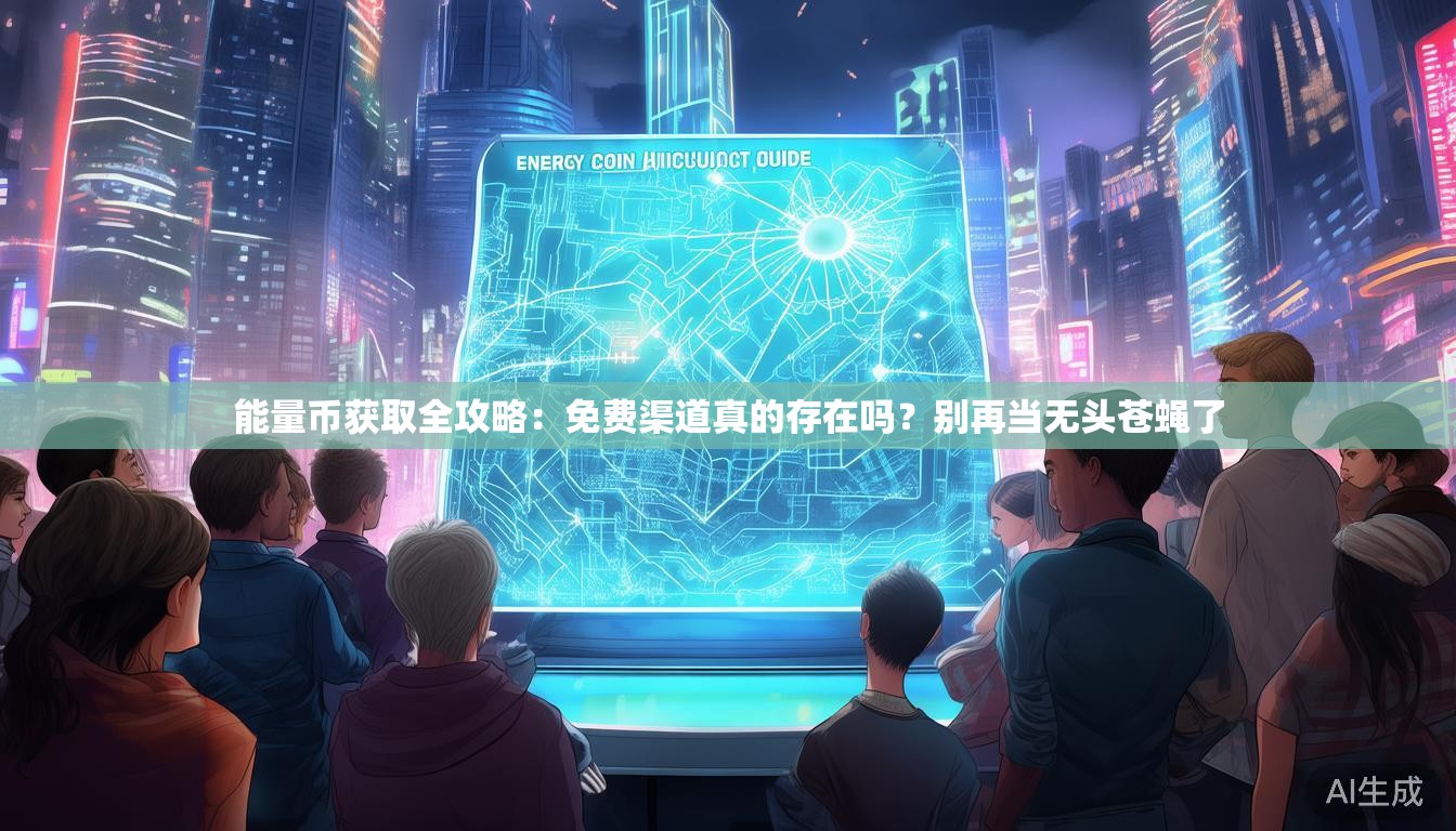 能量币获取全攻略:免费渠道真的存在吗?别再当无头苍蝇了 能量币获取全攻略:免费渠道真的存在吗?别再当无头苍蝇了