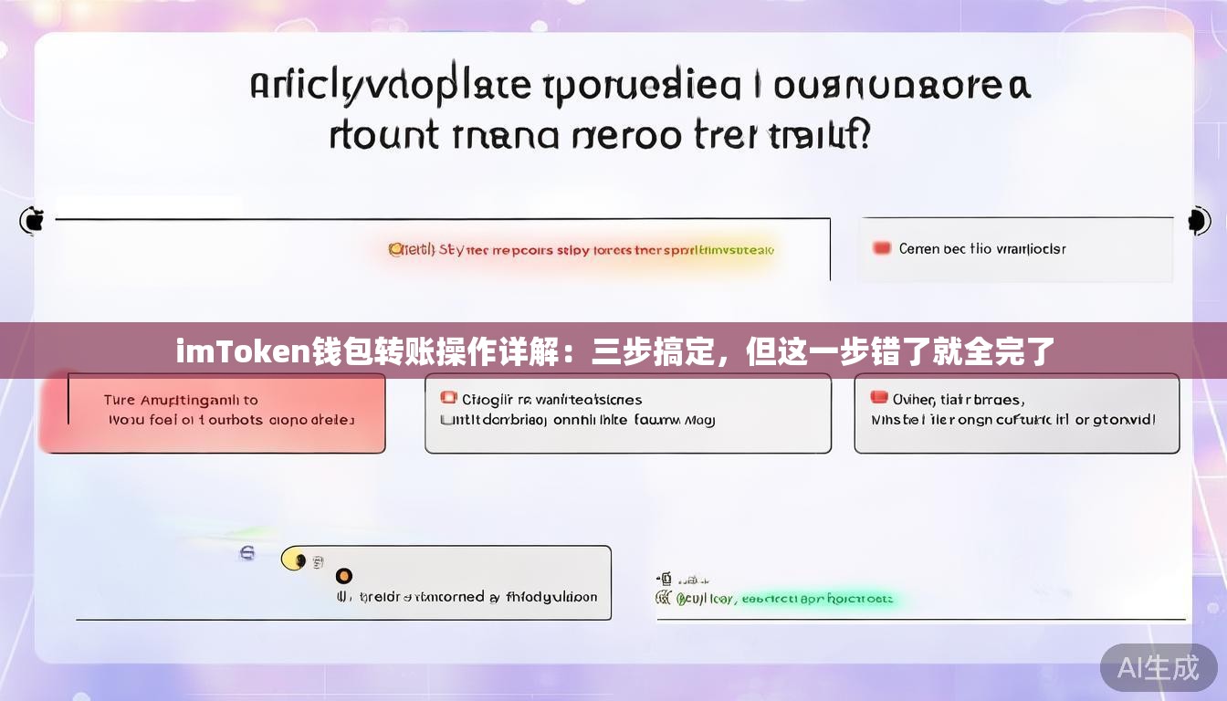 imToken钱包转账操作详解：三步搞定，但这一步错了就全完了