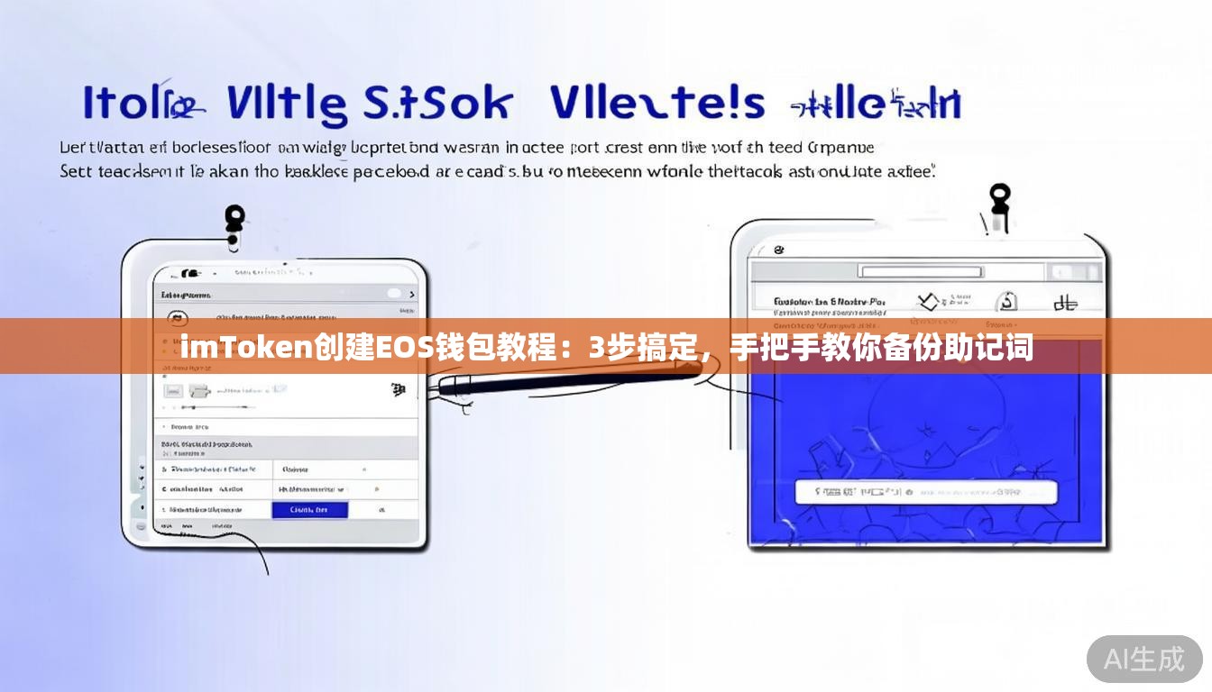 imToken创建EOS钱包教程：3步搞定，手把手教你备份助记词