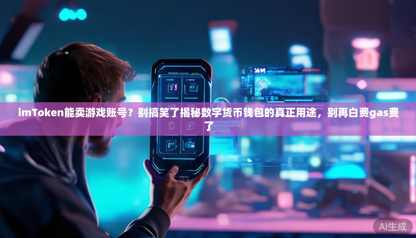 imToken能卖游戏账号？别搞笑了揭秘数字货币钱包的真正用途，别再白费gas费了