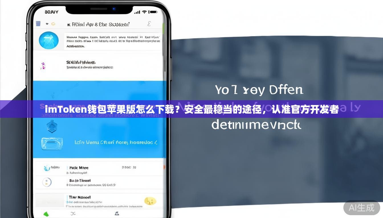 imToken钱包苹果版怎么下载？安全最稳当的途径，认准官方开发者