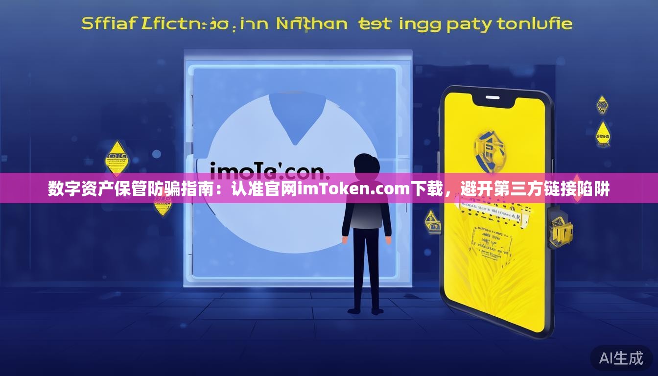 数字资产保管防骗指南：认准官网imToken.com下载，避开第三方链接陷阱
