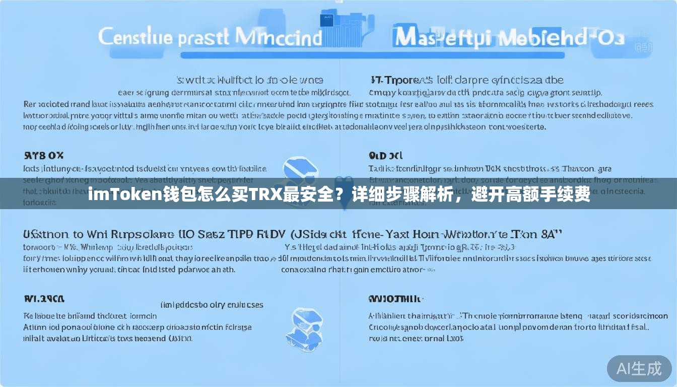 imToken钱包怎么买TRX最安全？详细步骤解析，避开高额手续费