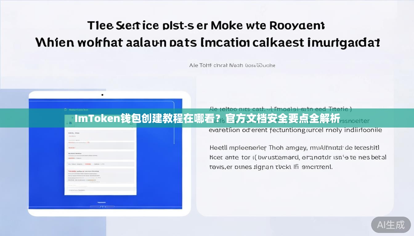 ImToken钱包创建教程在哪看？官方文档安全要点全解析