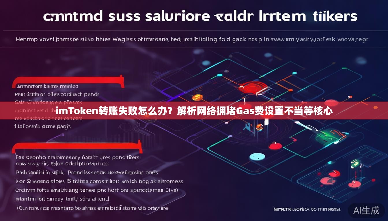imToken转账失败怎么办？解析网络拥堵Gas费设置不当等核心