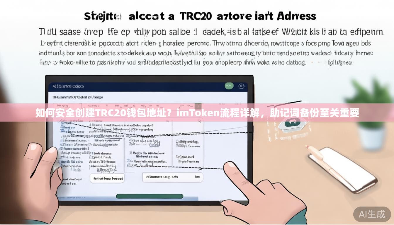 如何安全创建TRC20钱包地址？imToken流程详解，助记词备份至关重要
