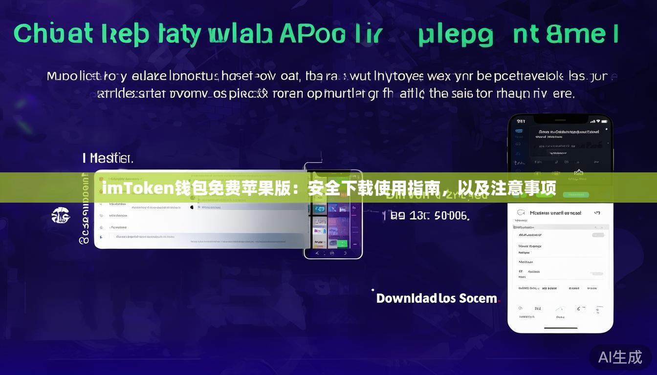 imToken钱包免费苹果版:安全下载使用指南,以及注意事项 imToken钱包免费苹果版:安全下载使用指南,以及注意事项
