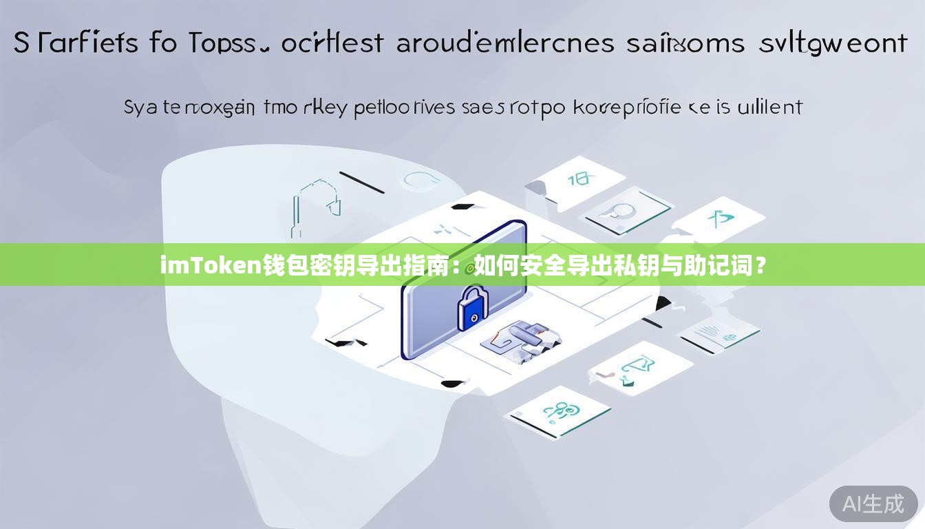 imToken钱包密钥导出指南：如何安全导出私钥与助记词？