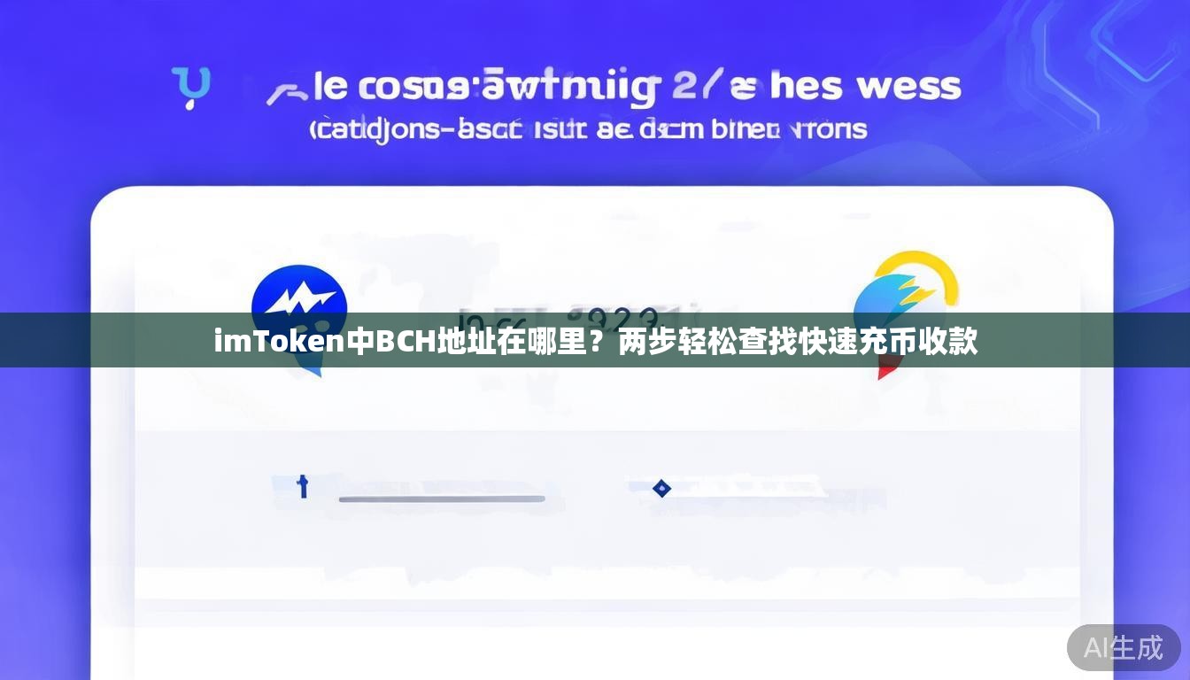 imToken中BCH地址在哪里？两步轻松查找快速充币收款