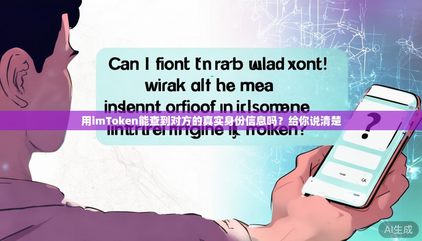 用imToken能查到对方的真实身份信息吗?给你说清楚 用imToken能查到对方的真实身份信息吗?给你说清楚