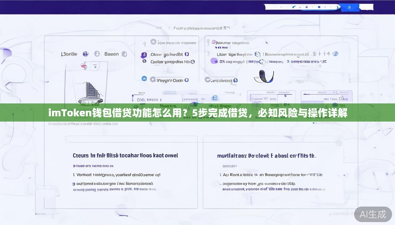 imToken钱包借贷功能怎么用？5步完成借贷，必知风险与操作详解