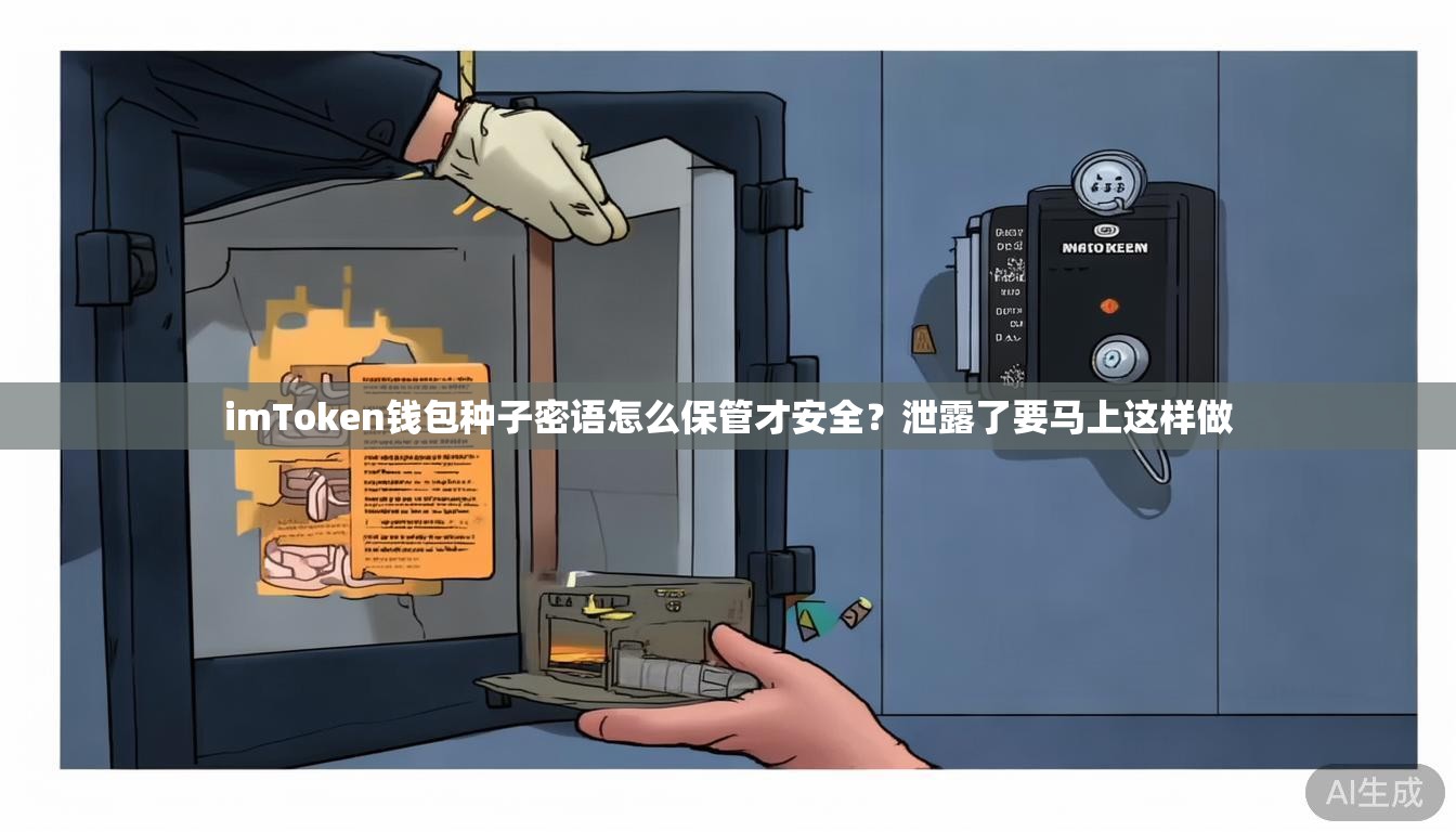 imToken钱包种子密语怎么保管才安全？泄露了要马上这样做
