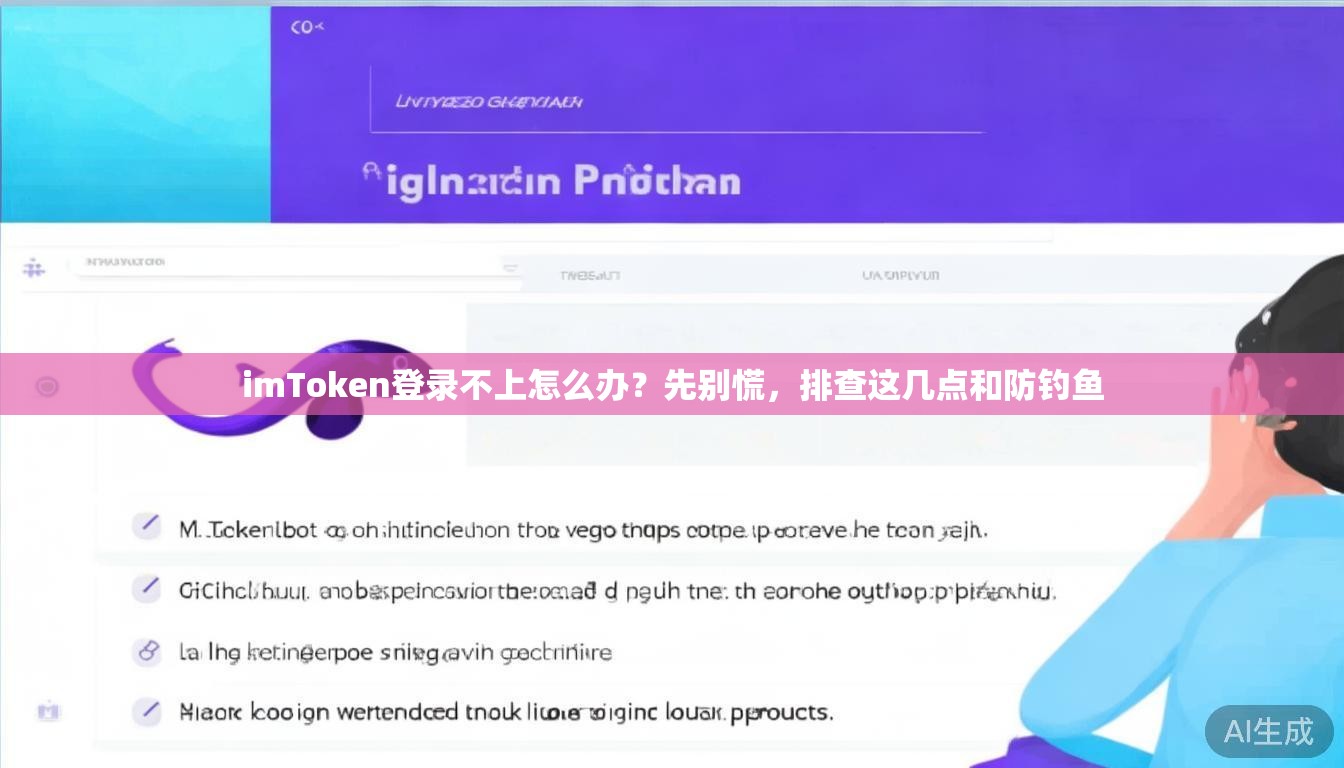 imToken登录不上怎么办？先别慌，排查这几点和防钓鱼