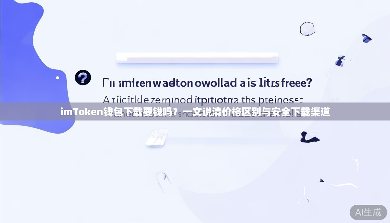 imToken钱包下载要钱吗？一文说清价格区别与安全下载渠道