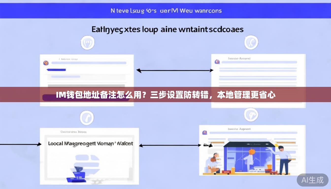 IM钱包地址备注怎么用？三步设置防转错，本地管理更省心