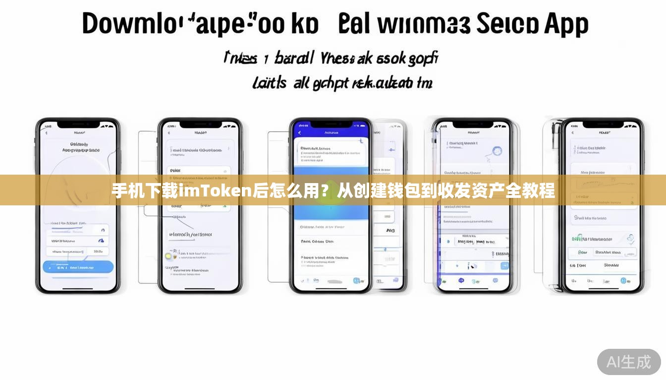 手机下载imToken后怎么用?从创建钱包到收发资产全教程 手机下载imToken后怎么用?从创建钱包到收发资产全教程