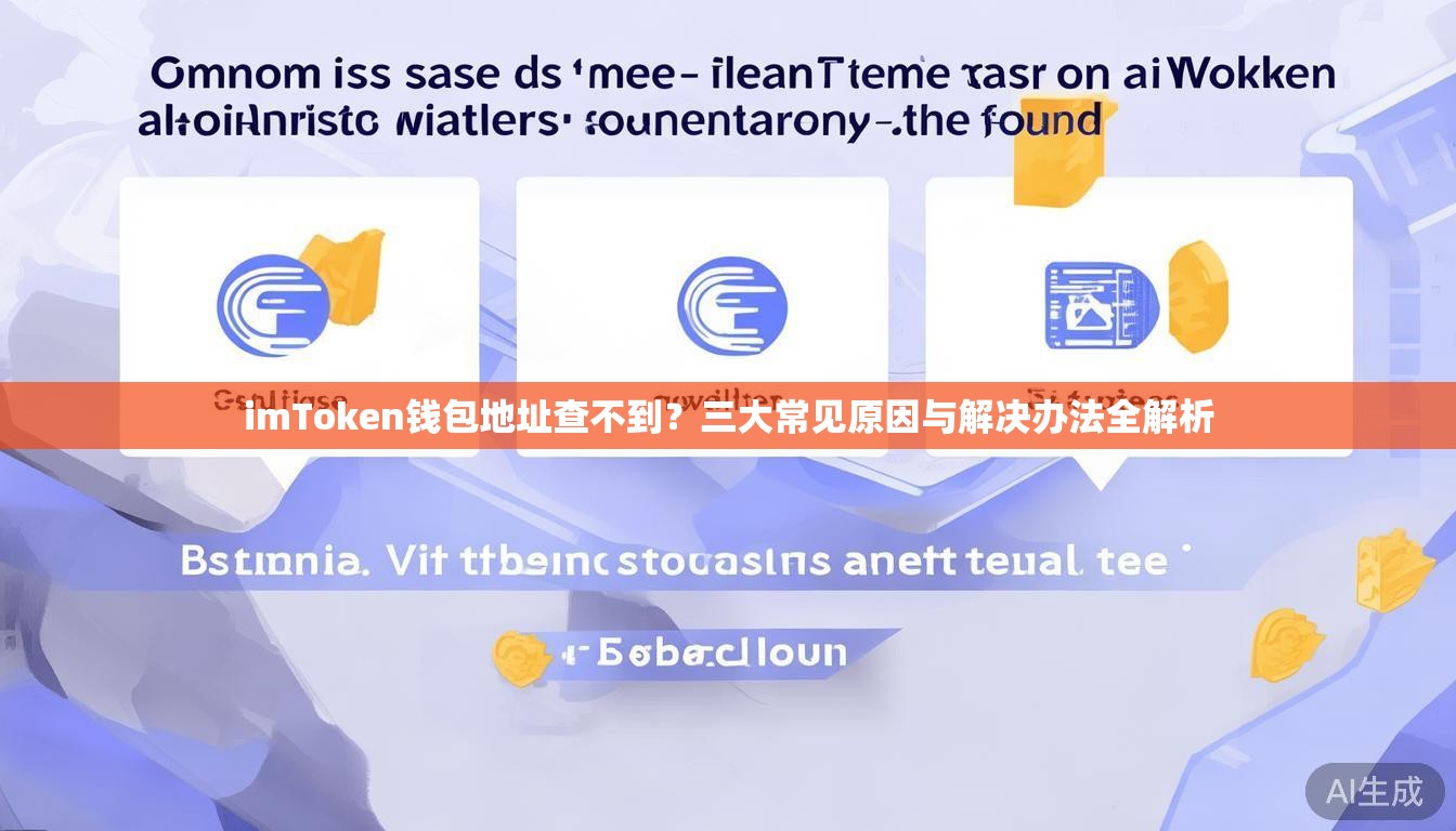 imToken钱包地址查不到？三大常见原因与解决办法全解析