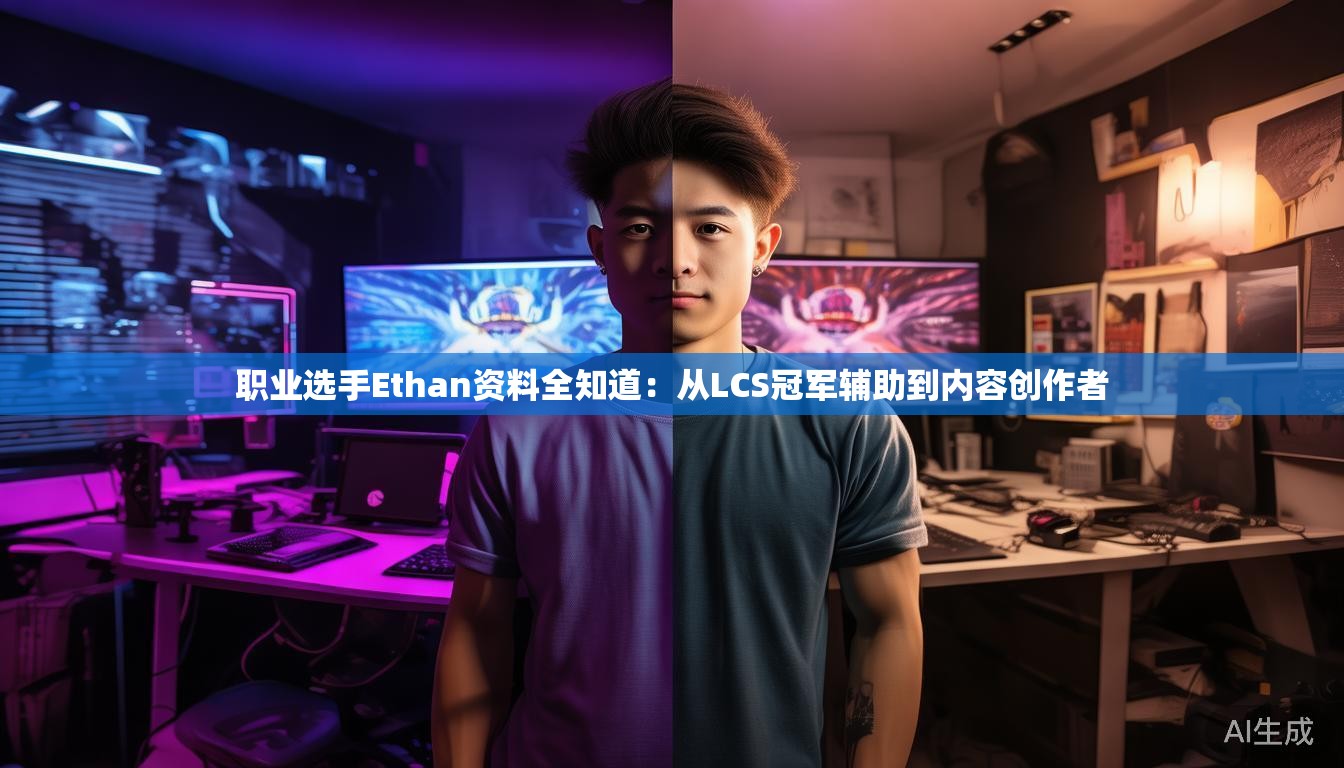 职业选手Ethan资料全知道：从LCS冠军辅助到内容创作者