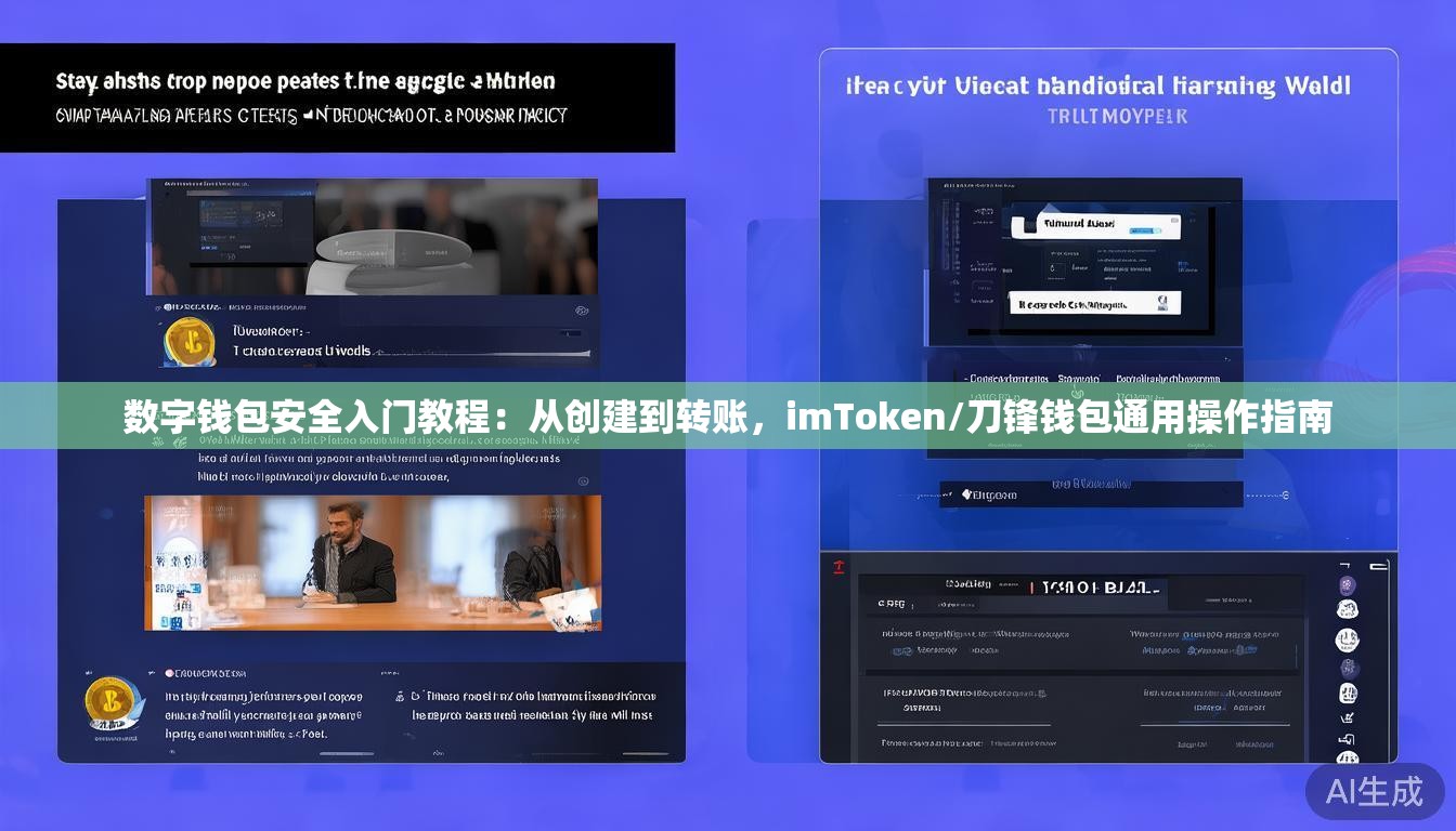 数字钱包安全入门教程：从创建到转账，imToken/刀锋钱包通用操作指南