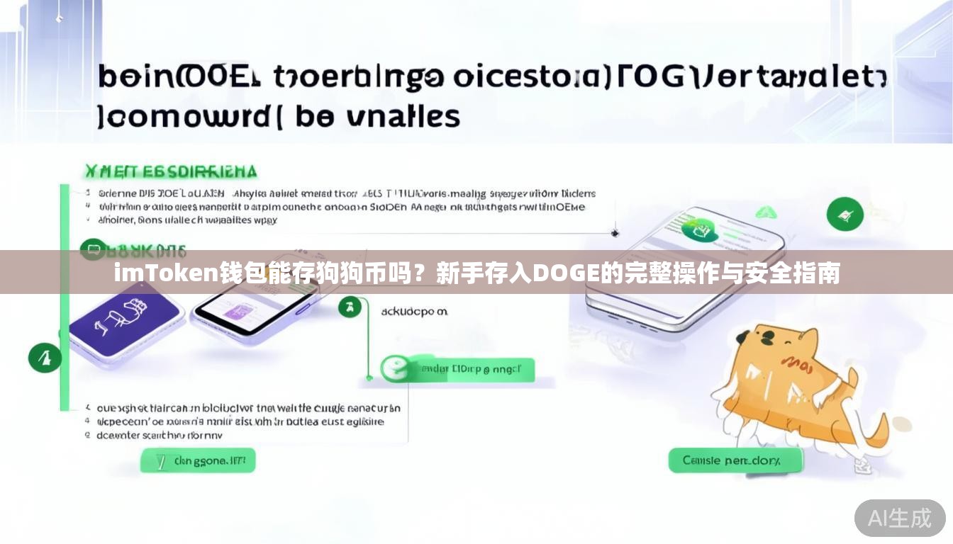 imToken钱包能存狗狗币吗？新手存入DOGE的完整操作与安全指南