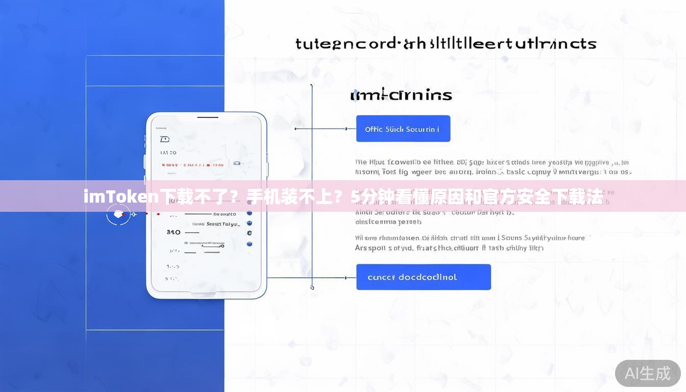 imToken下载不了？手机装不上？5分钟看懂原因和官方安全下载法