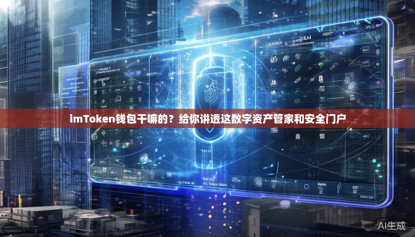 imToken钱包干嘛的？给你讲透这数字资产管家和安全门户